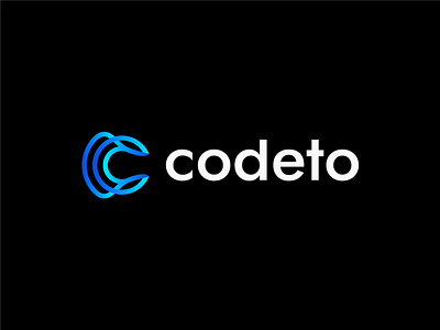 C for Codeto | Modern Logo Design (unused)