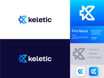 Keletic - Modern Logo Design a b c d e f g h i j k l m n arrow brand branding connect creative logo design flat icon illustration illustrator logo logo design logodesigns modern logo o p q r s t u v w x y z t h e q u i c k b r o w n f o x ui ux vector