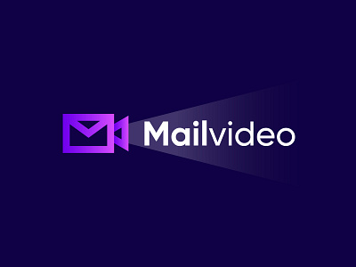 Mailvideo Logomark brand brand identity branding design design icon identity illustrator logo logo design logomark logos logotype minimal modern logo startup logo tech company technical techno technology technology logo