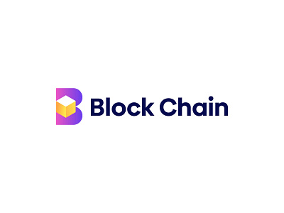 block chain b b logo bitcoin block block chain blockchain branding c logo crypto cryptocurrency cube design finance geometric identity isometric logo logo design modern logo monogram