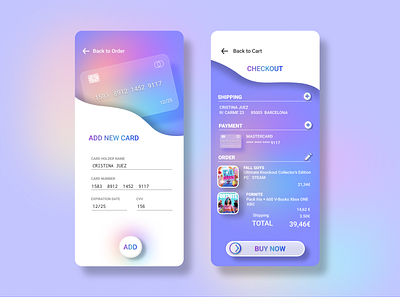 Checkout App #Daily002 app app design checkout concept dailyui dailyuichallenge game gamer interface shop ui uidesign uidesigns