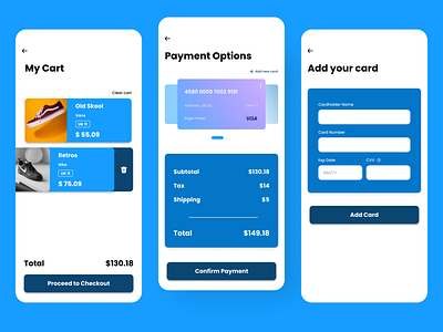 Payment Screen UI