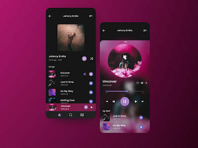 Music Player UI concept