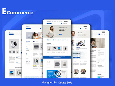 Ecommerce 2 blog design ecommerce online shop online store retina soft