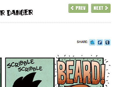 Thunderskull Press Site comic artist comics pagination