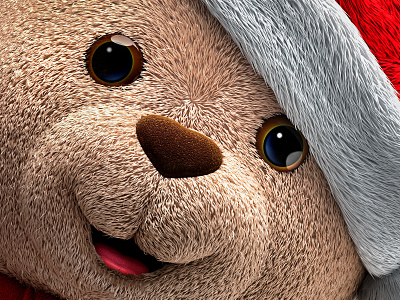 BEAR MASCOT 3D