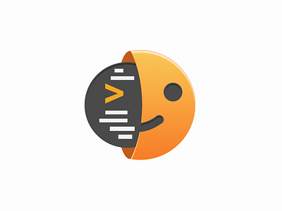 Open platform icon app icon logo smile