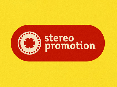 stereo promotion icon logo music