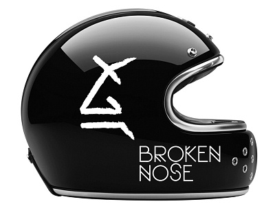 Broken Nose icon logo logotype symbol