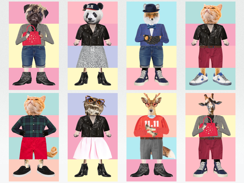 Fashion Zoo (part 3) by Alexander Nazarenko on Dribbble