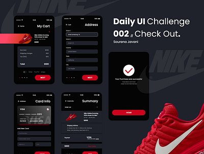 daily UI 002 // Check Out adobexd design ui ui design userinterface ux uxui