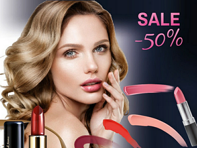 Branding design - Lipstick design graphic product