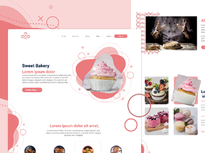 Landing page  - Bakery