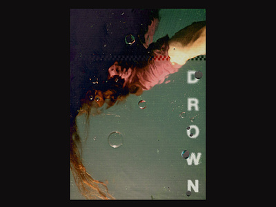 018 / DROWN clean commercial daily design dynamic editorial editorial layout poster poster a day posteraday