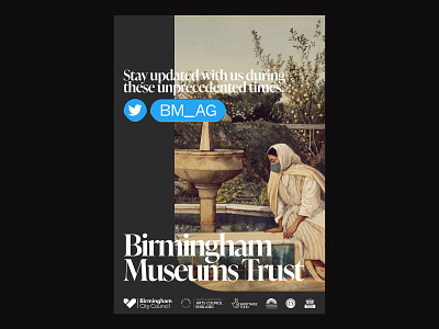 106 / Birmingham Museums Trust 3/3 clean commercial daily design dynamic editorial editorial layout poster poster a day posteraday
