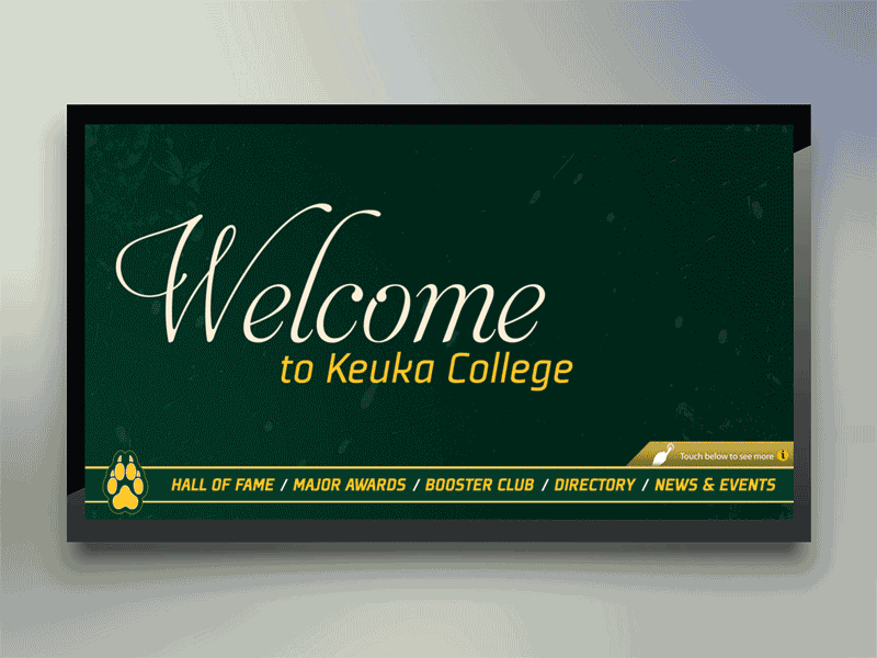 Keuka College Digital Signage