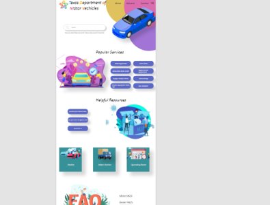 website design illustration typography ux website design