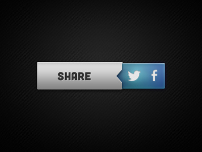 Share Experiment facebook share social networking twitter ui