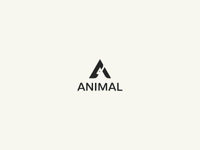 Animal Negative Space Logo