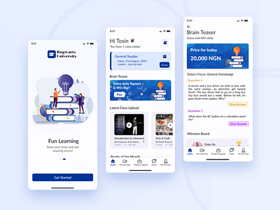 Education: E-Learning Mobile App for Students📚