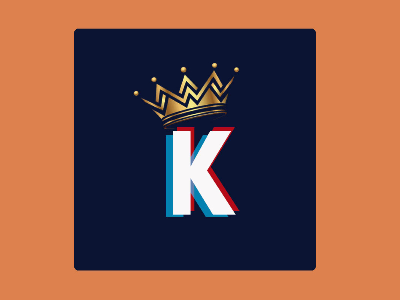 kk crown llogo by C Kamalakannan on Dribbble