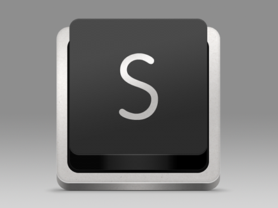 Sublime Text Replacement Icon - Dark version dark icon key keyboard replacement sublime text