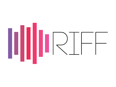 RIFF logo logo design