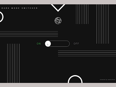 Darkmode switcher design || wwstudios dark dark app dark mode dark theme dark ui darkmode design designs madeinwebflow minimal webdesign webdesignagency webdevelopment webflow website design