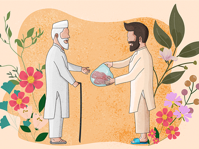 Eid-Ul Adha Illustration