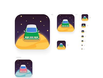 Planet Taxi adobe illustrator colors flat game art gamedesign gameicon graphicdesign visual art