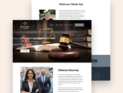 Legal Law Firm design graphic design ui ux