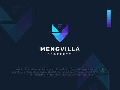 Mengvilla Property real estate company brandidentity branding branding design businesslogo company logo crative logo fiverr design graphicdesign logo logodesign logotype m latter logo minimal minimalist logo modern logo new logo design typography