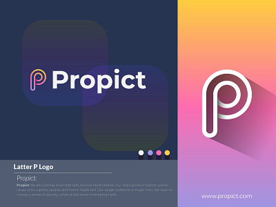Propict | Modern | Branding | Company | logo | Design