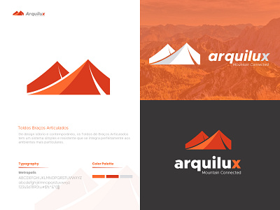 Arquilux logo | Mountain view | Hill |