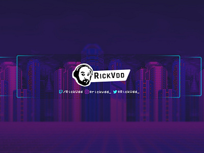 RickVDD Identidade Visual para Twitch