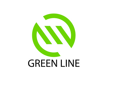 GREEN LINE graphic design graphicdesign icon logo logo concept logo creation logo creator logo design branding logodesign minimalist