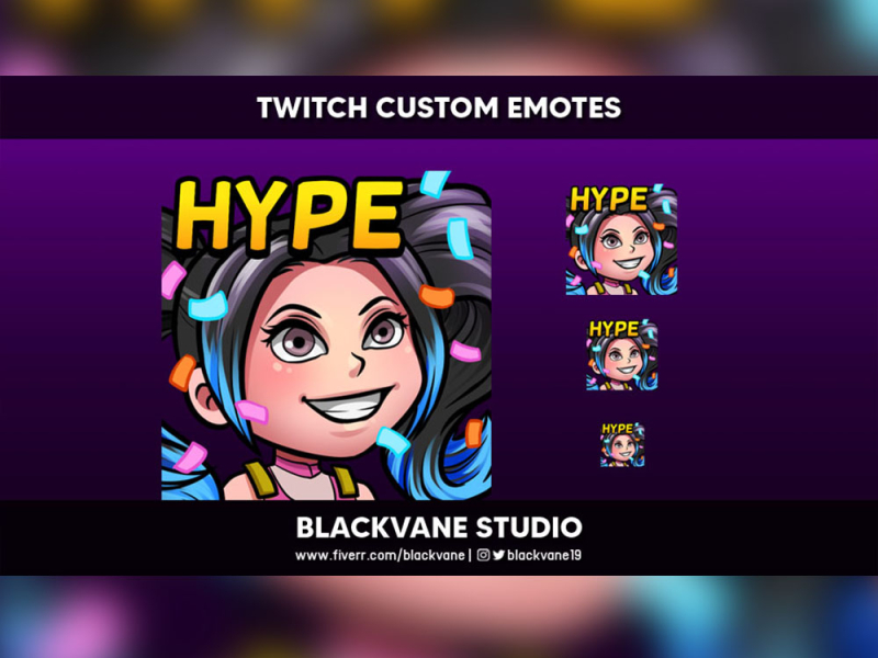 Fortnite Twitch Emotes By Black Vane Studio On Dribbble