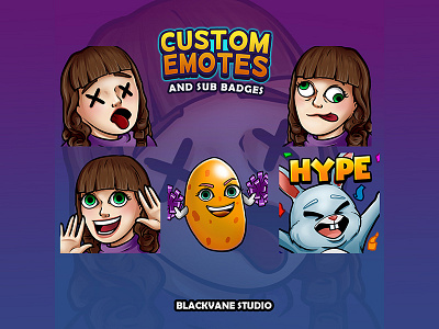 guilhermegato - Custom twitch emotes