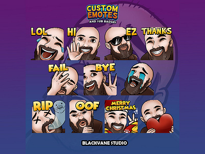 itzammet - twitch custom emotes