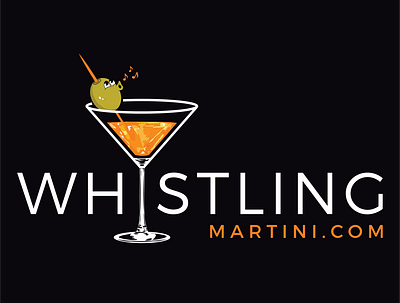 Whistling Martini Logo logo