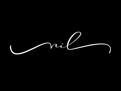 Nil logotype concept logotype