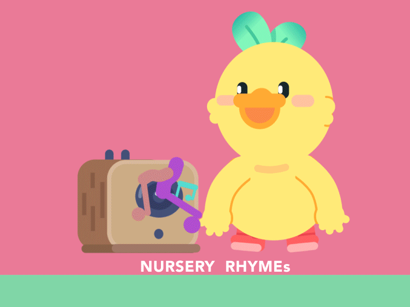Nursery Rhyme 2d animation character children concept illustration motion graphics motiongraphics