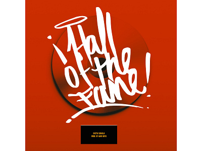 Hall of The Fame album cover artwork single