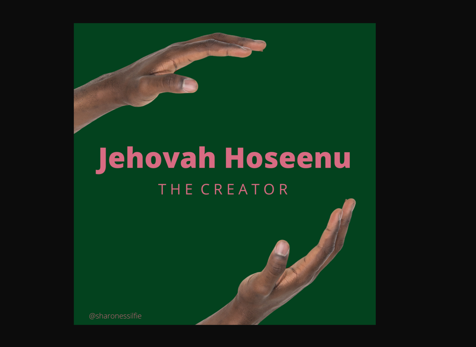 Jehovah Hoseenu by Maame Efua on Dribbble