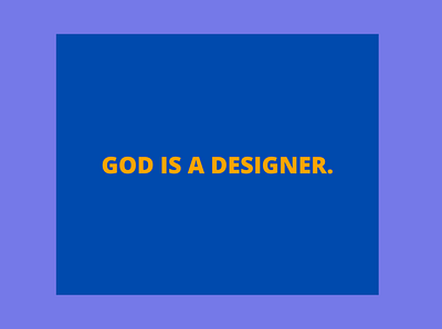 God is a designer creators design god godourmaker gospel illustrator jesus