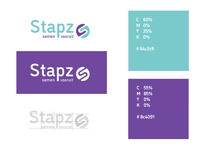 Logo Stapz branding design logo typography