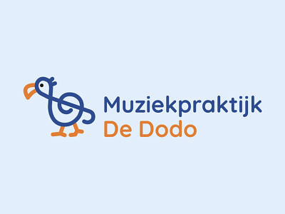 Logo for a music school branding graphic design logo