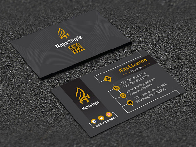 luxury business card design