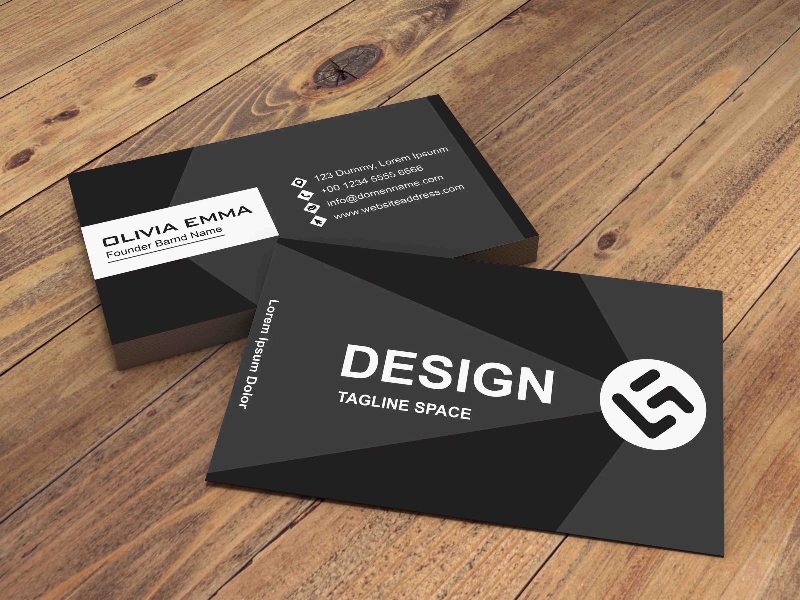 Business Card Design With RS Sathe by RS Sumon-Creative Design on Dribbble