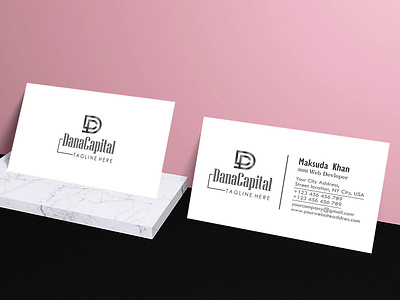 Business Card business business card card corporate corporate identity design illustration logo luxury ui